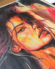 "A Fire in the Dark" Giclée Fine Art Print